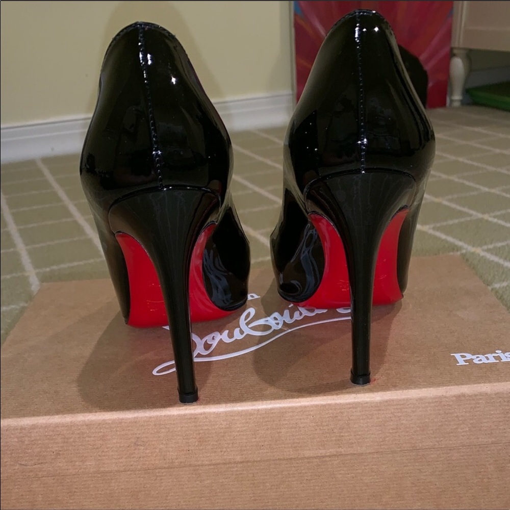 christian louboutin  simple pump 100